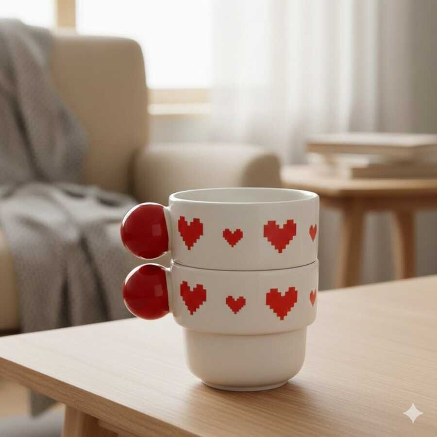 3D-İKİLİ PUNTO ESPRESSO BARDAĞI