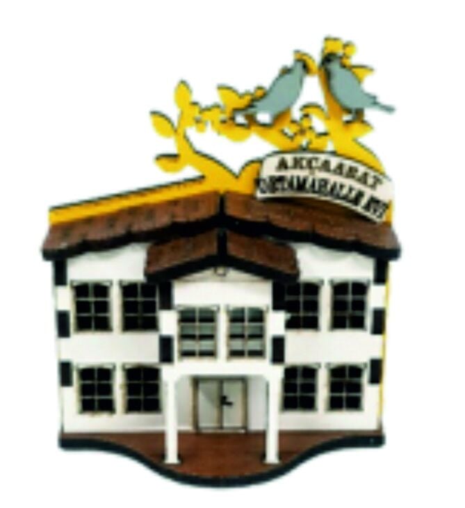 Ahşap Magnet Şehre Özel 2