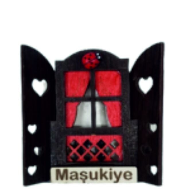 Ahşap Magnet Şehre Özel 2