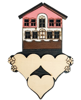 Ahşap Magnet Şehre Özel