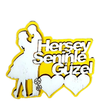 Ahşap Magnet Şehre Özel