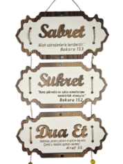 Ayetli Kapı Süsleri Duvar Dekoru