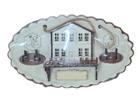 Ahşap Şehre Özel Kapı Süsleri