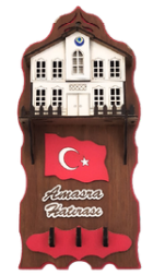 Konak Anahtarlık Ahşap