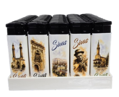 Şehre Özel Uv Baskılı Lüks Çakmak