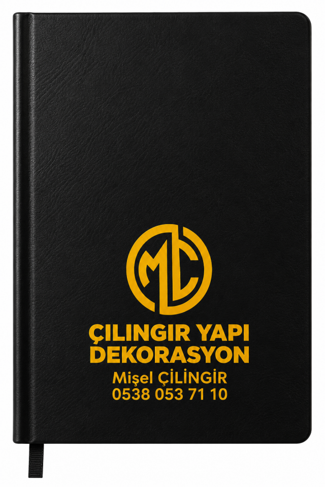 Kişiye Özel Lazer Baskılı Defter 10 adet