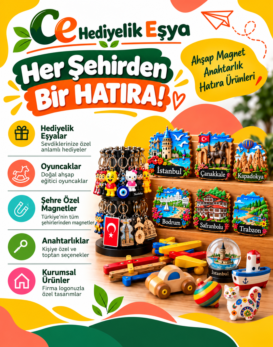 Kişiye Ve Firmaya Özel 1000 adet Broşür